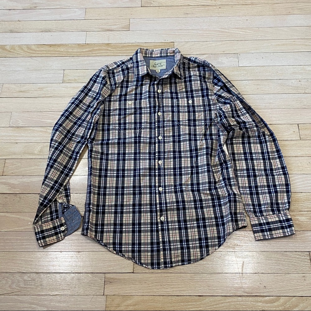 Just A Cheap Shirt - Jachs - plaid button up - size small